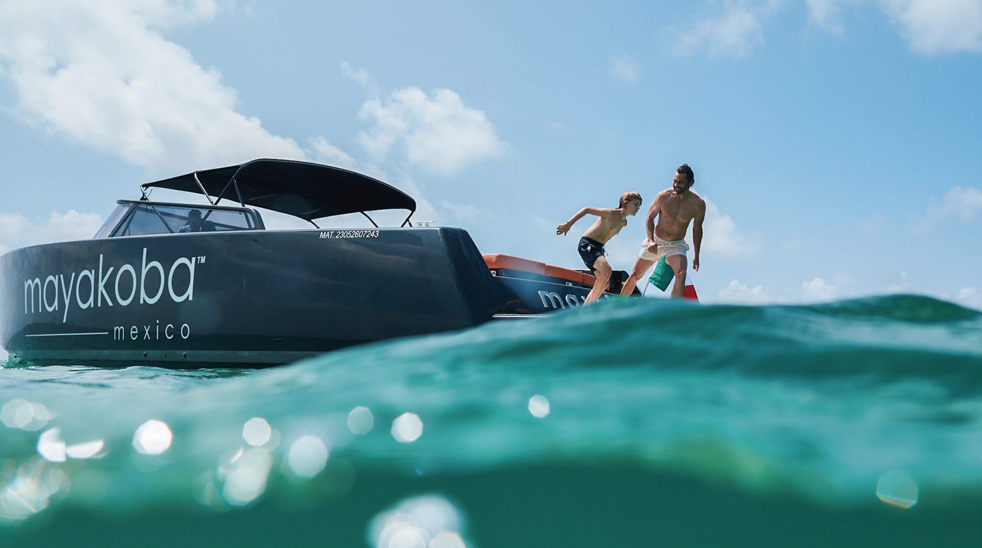Boldspace-branding-brand-strategy-messaging-identity-design-mayakoba-photoshoot-ocean-boat