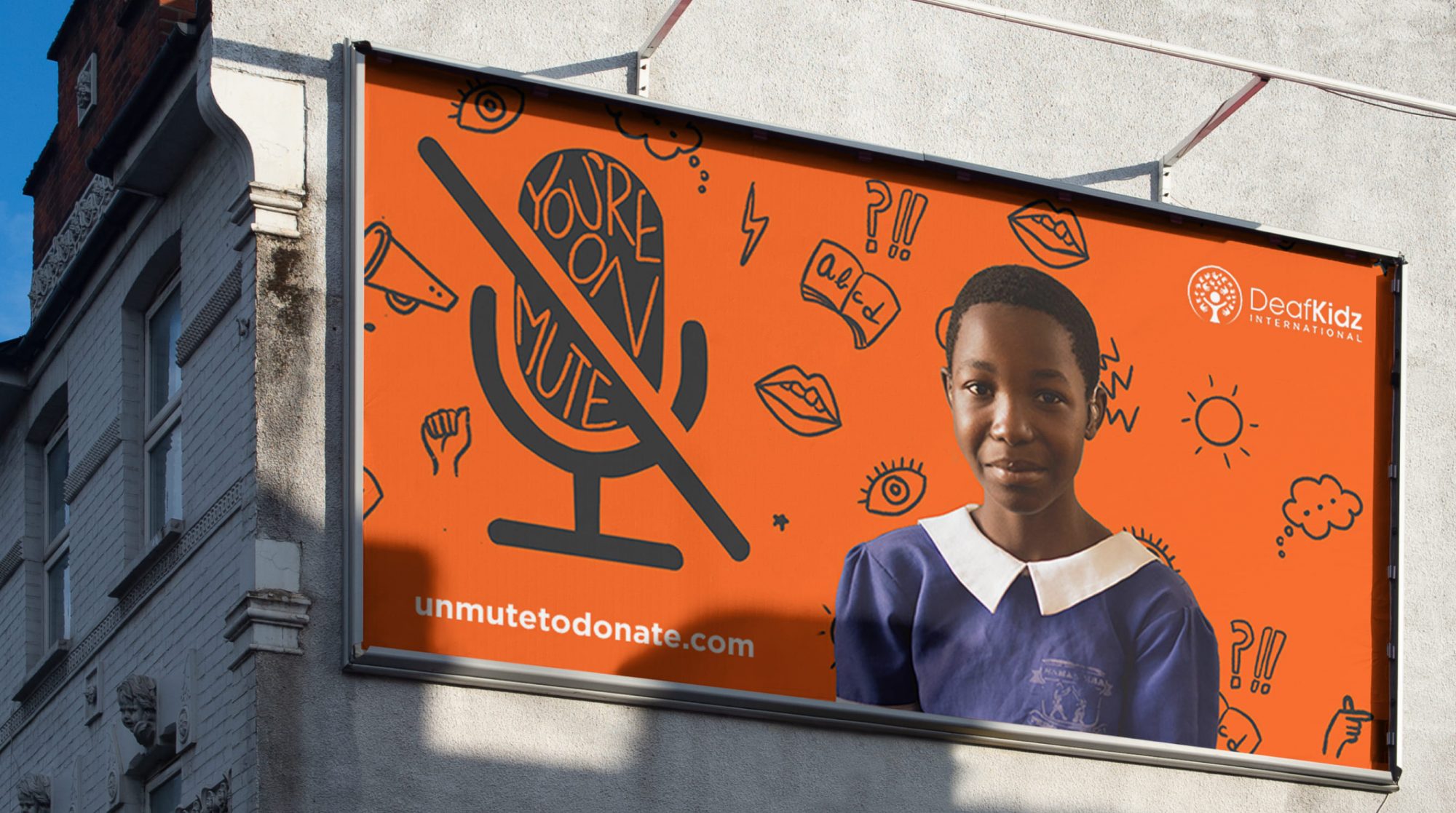Boldspace-creative-brand-advertising-production-content-creation-social-digital-deafkidz-you’re-on-mute-campaign-billboard