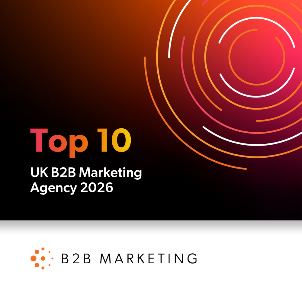 Boldspace Named a Top 10 UK B2B Marketing Agency by B2B Marketing