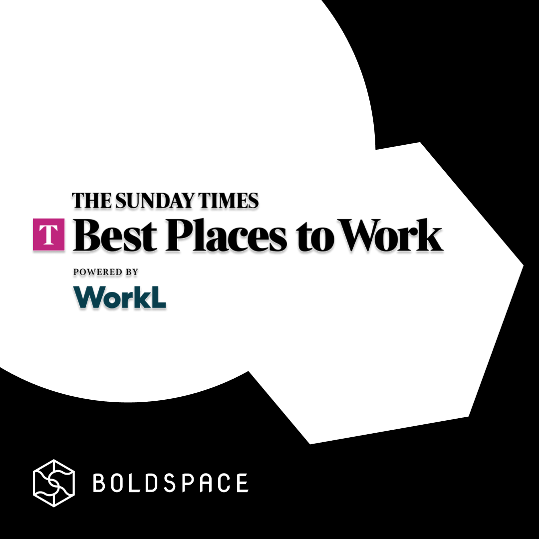 Boldspace named in The Sunday Times Best Places to Work 2026