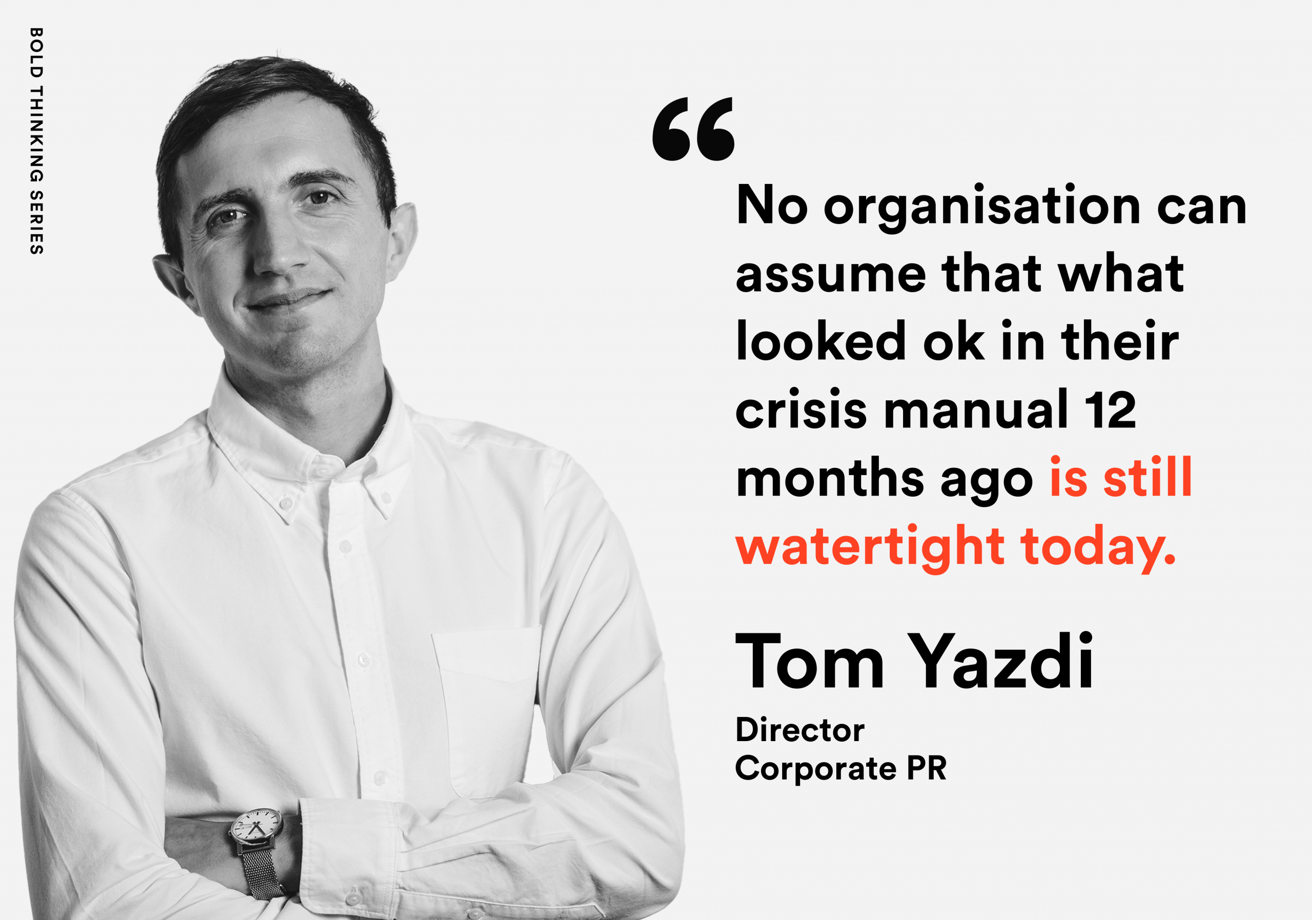 Myth(os) or reality? How the pace of change is forcing crisis comms plans to evolve faster