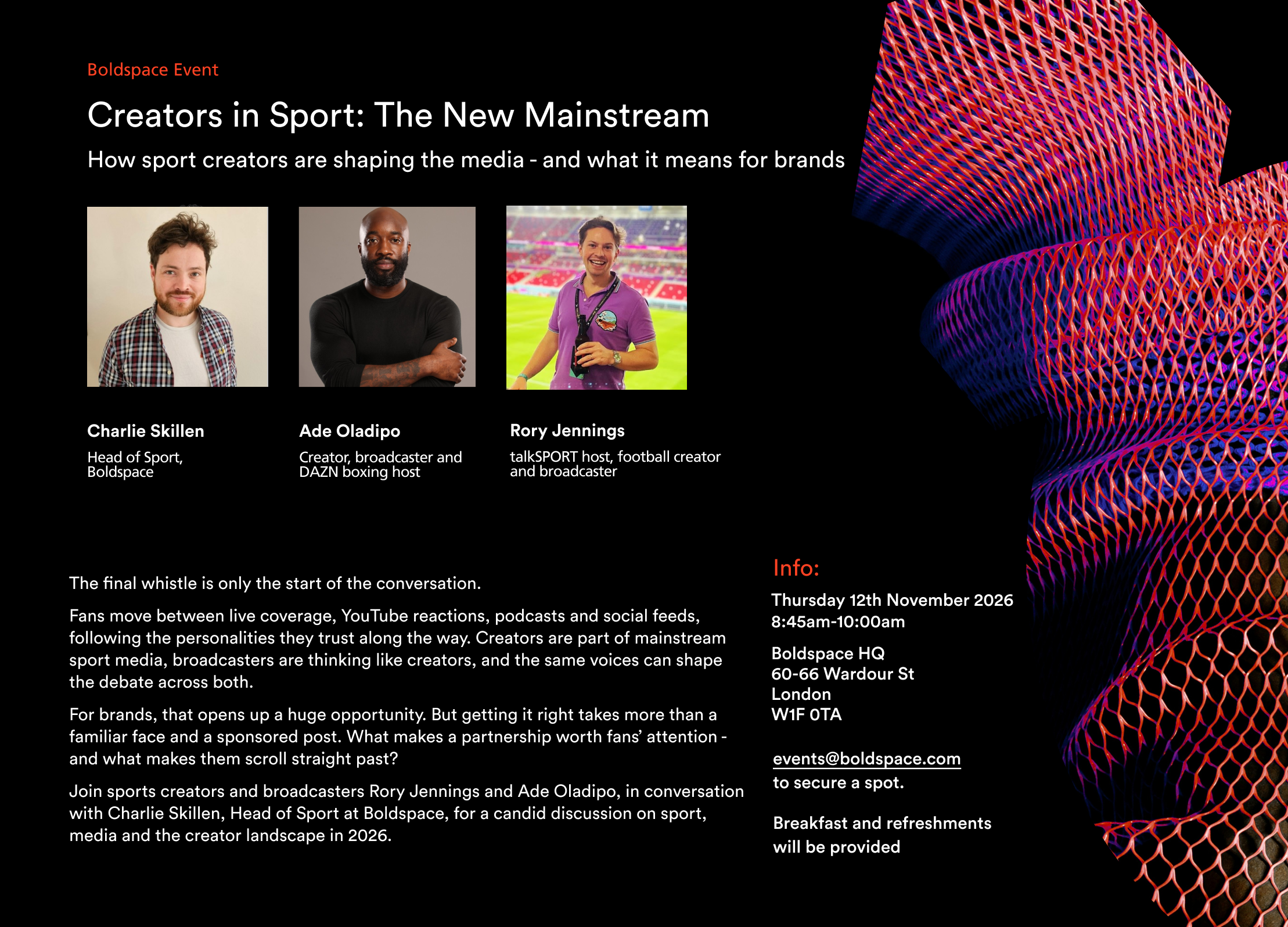 Creators in Sport: The New Mainstream